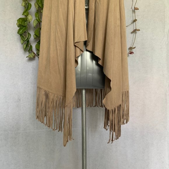 🌀 Pink Rose Boho Vest - Picture 4 of 6